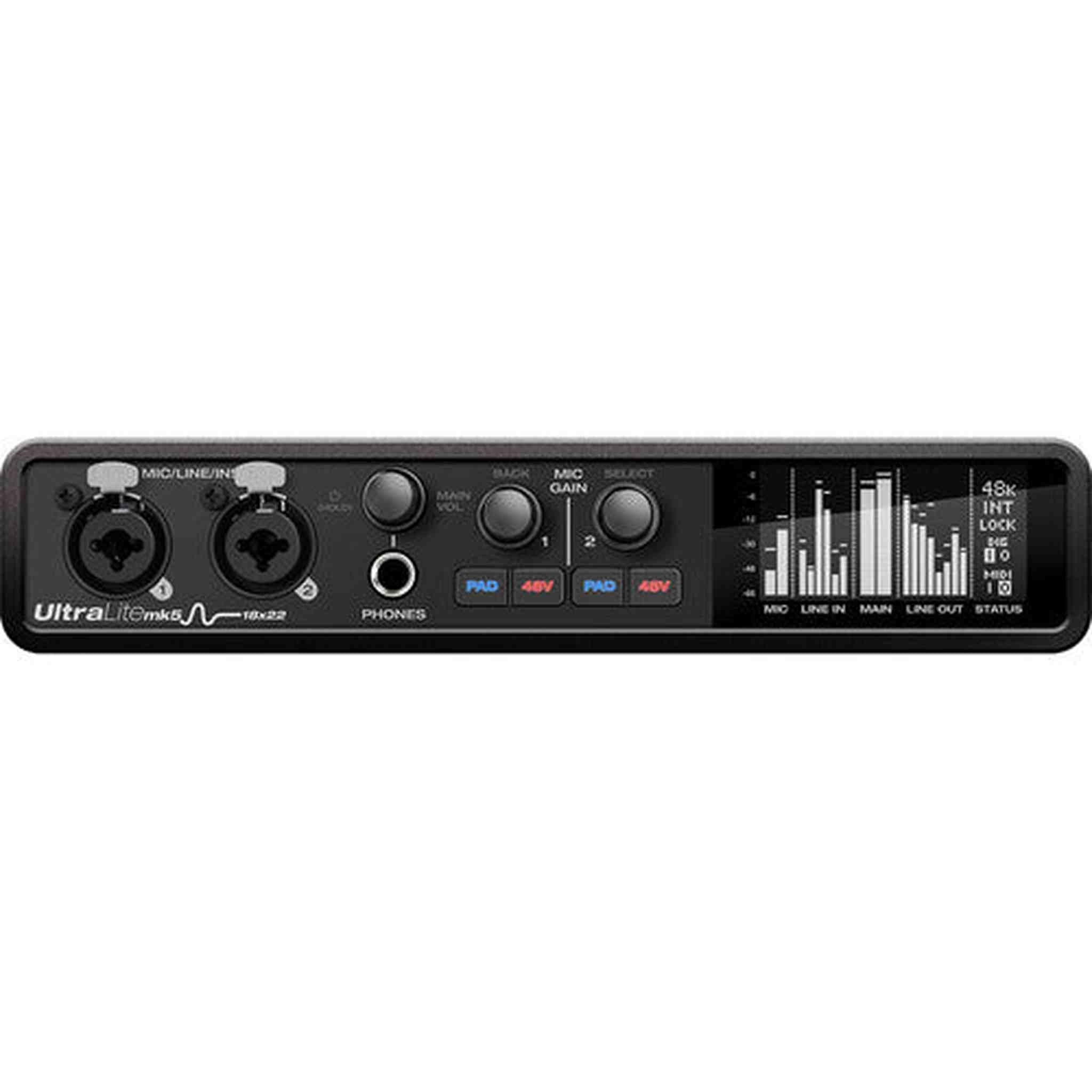 MOTU UltraLite-mk5 USB-C Audio/MIDI Interface Bundle