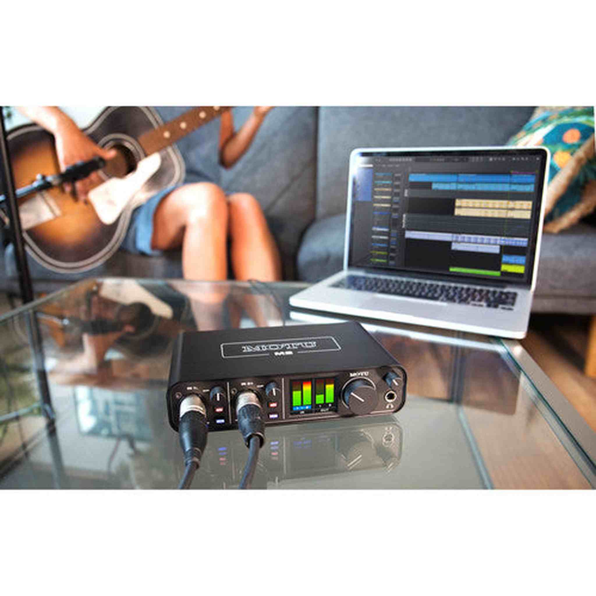 MOTU M2 USB-C Audio/MIDI Interface Bundle MOTU