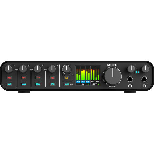 MOTU M6 USB-C Audio/MIDI Interface Bundle