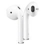 Apple AirPods with Charging Case 2nd Gen Bundle with Velcro Cable Ties + USB Wall & Car Charger