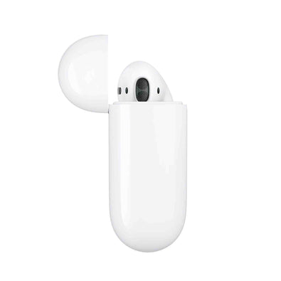 Apple AirPods with Charging Case 2nd Gen Bundle with Velcro Cable Ties + USB Wall & Car Charger