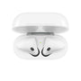 Apple AirPods with Charging Case 2nd Gen Bundle with Velcro Cable Ties + USB Wall & Car Charger