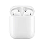 Apple AirPods with Charging Case 2nd Gen Bundle with Velcro Cable Ties + USB Wall & Car Charger