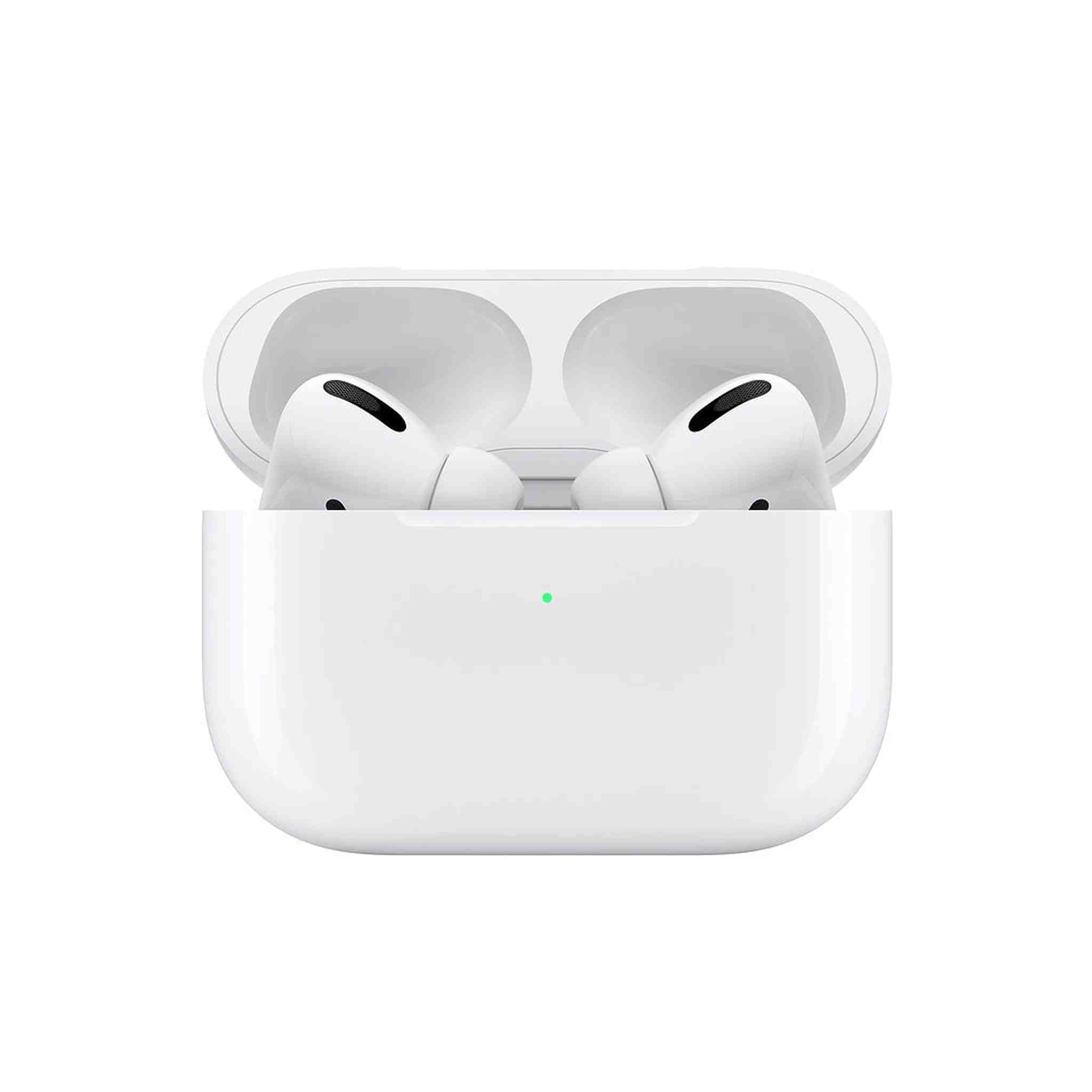 Apple AirPods Pro with Wireless Charging Case Bundle with Cable Ties + Deluxe Cleaning Kit + More