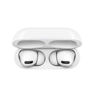 Apple AirPods Pro with Wireless Charging Case Bundle with Cable Ties + Deluxe Cleaning Kit + More