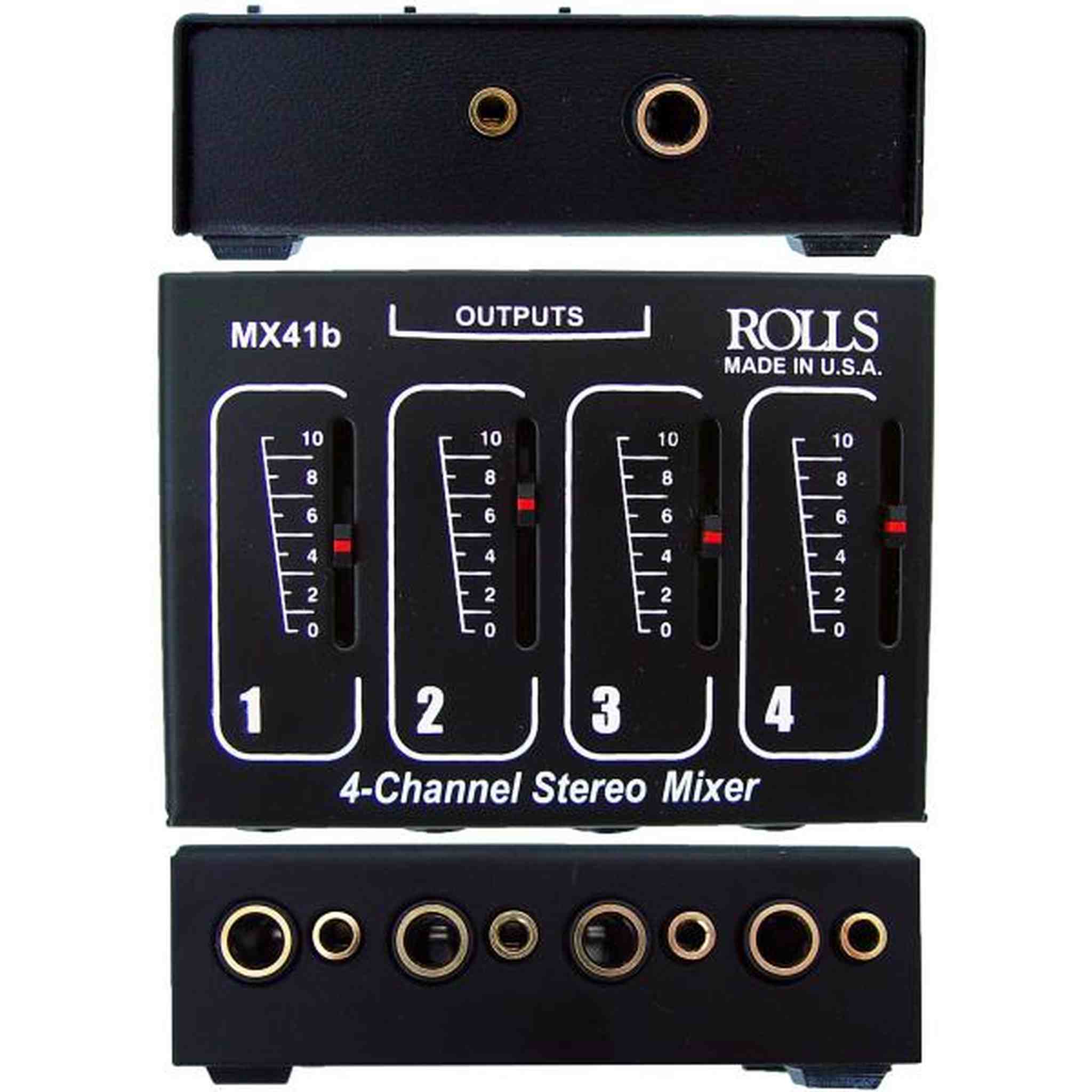 Rolls MX41b Stereo Four Channel Passive Mixer Bundle rolls