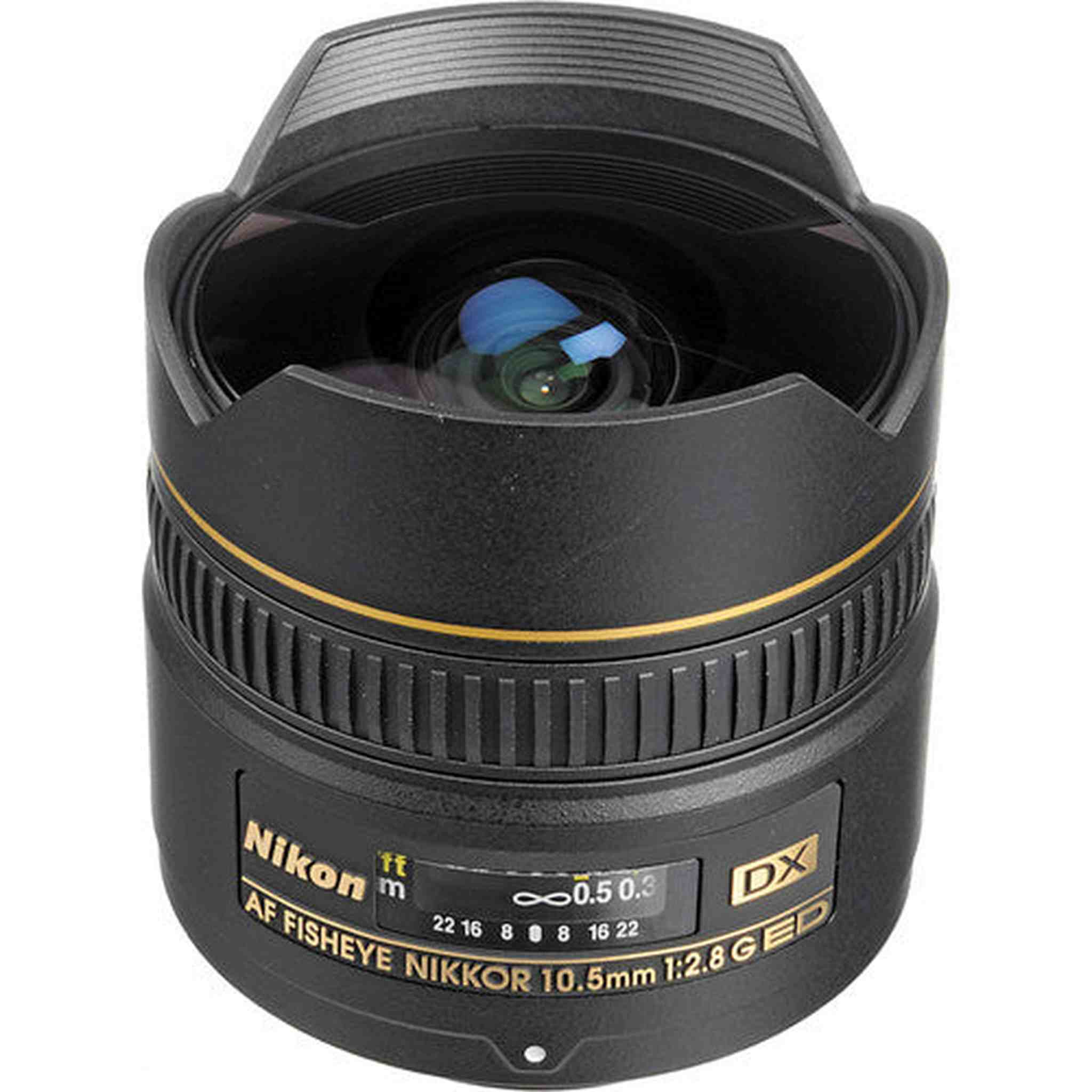 Nikon AF DX Fisheye-NIKKOR 10.5mm f/2.8G ED Lens Nikon