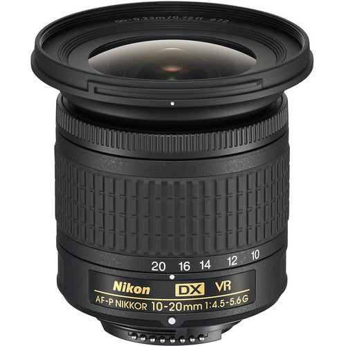 Nikon AF-P DX NIKKOR 10-20mm f/4.5-5.6G VR Lens - International Model