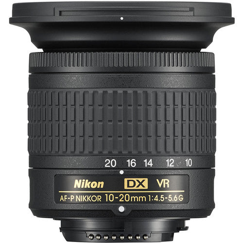 Nikon AF-P DX NIKKOR 10-20mm f/4.5-5.6G VR Lens - International Model