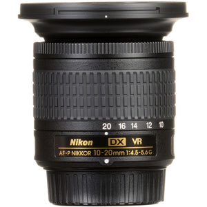 Nikon AF-P DX NIKKOR 10-20mm f/4.5-5.6G VR Lens - International Model
