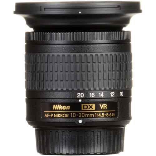 Nikon AF-P DX NIKKOR 10-20mm f/4.5-5.6G VR Lens - International Model
