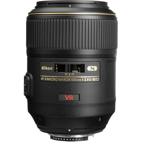 Nikon AF-S VR Micro-NIKKOR 105mm f/2.8G IF-ED Lens - International Model