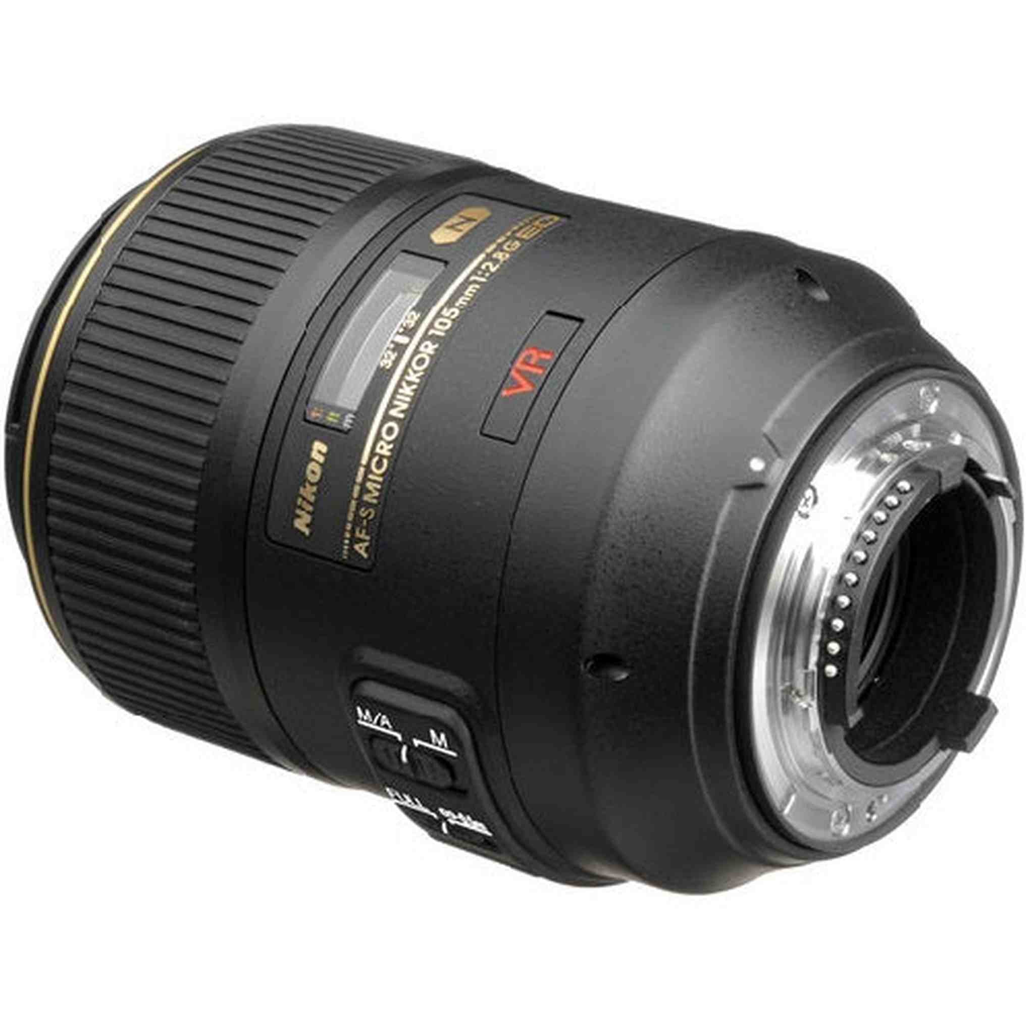 Nikon AF-S VR Micro-NIKKOR 105mm f/2.8G IF-ED Lens - International Model
