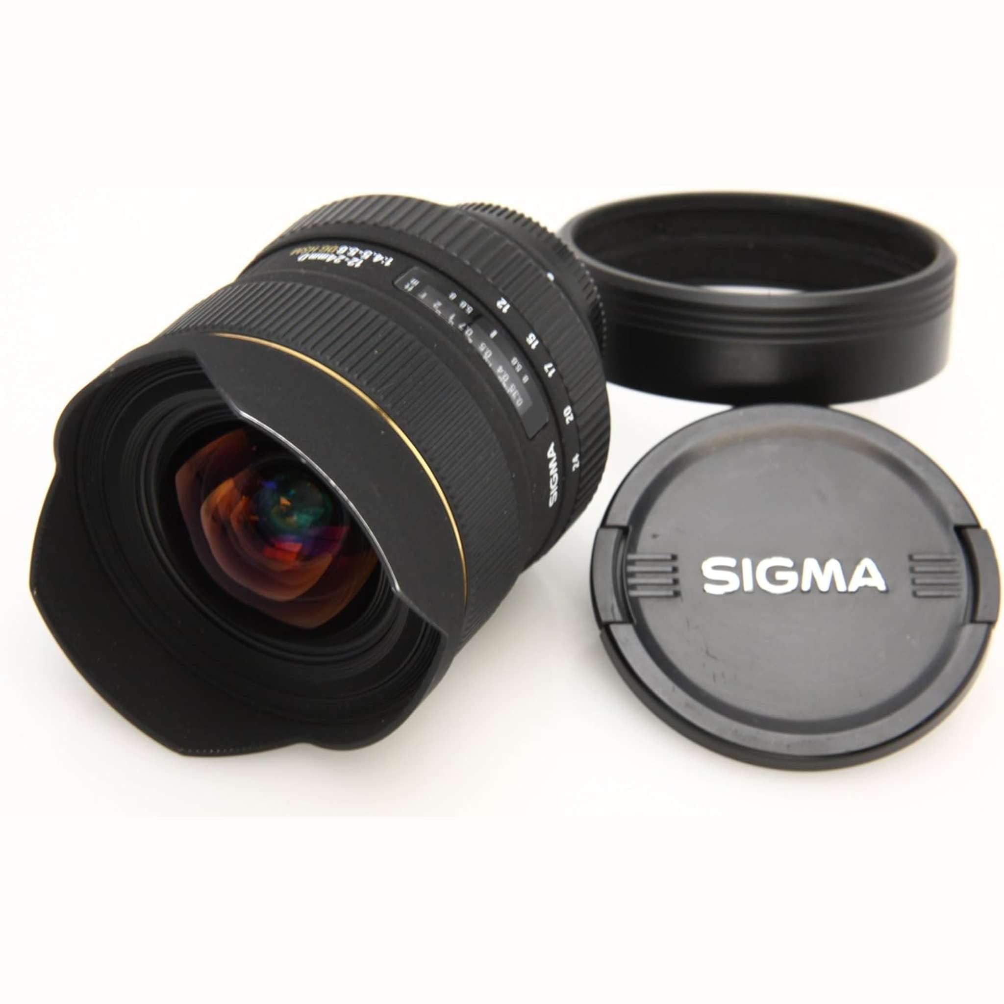Sigma 12-24mm f/4.5-5.6 EX DG Aspherical HSM Nikon Bundle