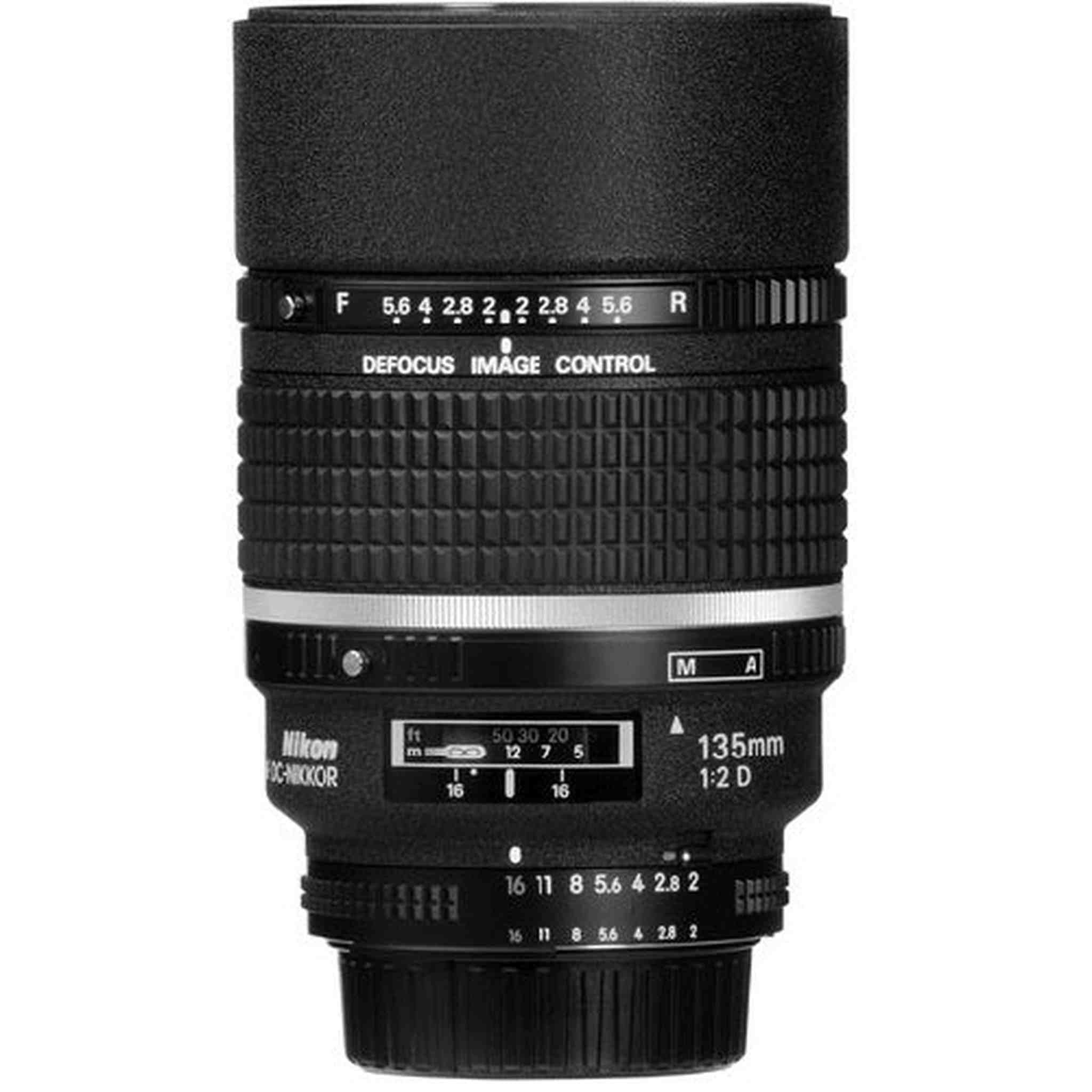 Nikon AF FX DC-NIKKOR 135mm f/2D Fixed Zoom Lens with Auto Focus for Nikon DSLR Cameras - Used Nikon