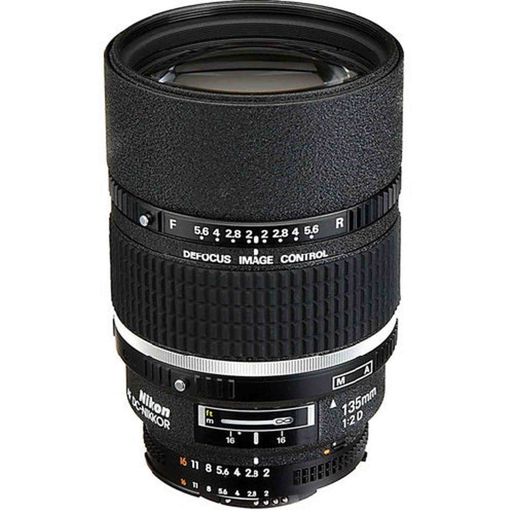 Nikon AF FX DC-NIKKOR 135mm f/2D Fixed Zoom Lens with Auto Focus for Nikon DSLR Cameras - Used Nikon
