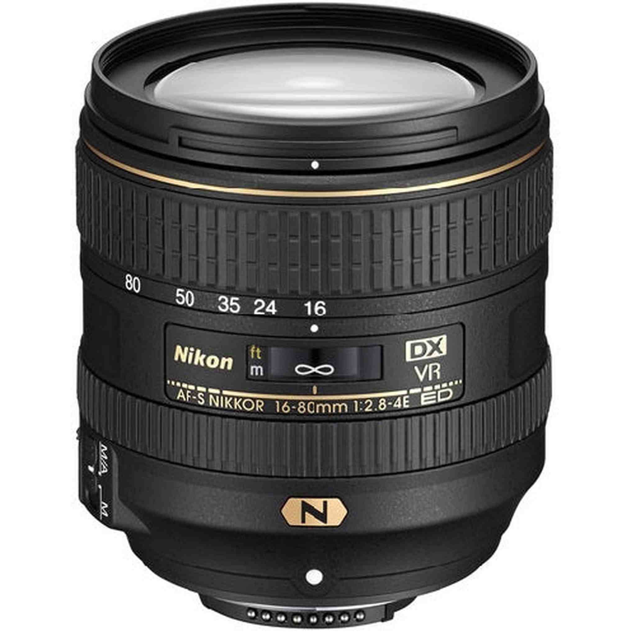 Nikon AF-S DX NIKKOR 16-80mm f/2.8-4E ED VR Lens Nikon