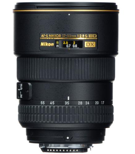 Nikon AF-S DX NIKKOR 17-55mm f/2.8G IF-ED Zoom Lens with Auto Focus for Nikon DSLR Cameras International Version No war