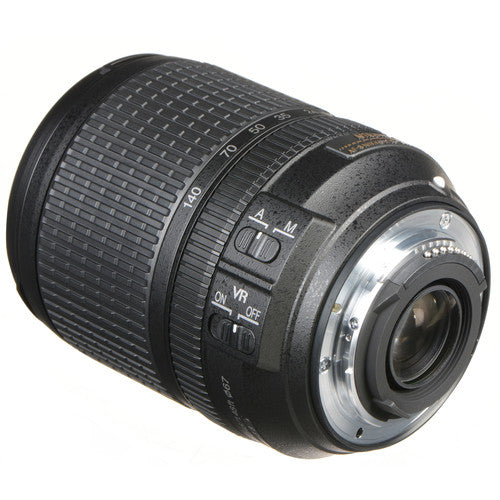 Nikon AF-S DX NIKKOR 18-140mm f/3.5-5.6G ED Vibration Reduction Zoom Lens with Auto Focus for Nikon DSLR Cameras Interna