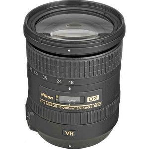Nikon 18-200mm f/3.5-5.6G AF-S ED VR II Nikkor Telephoto Zoom Lens for Nikon DX-Format Digital SLR Cameras Nikon