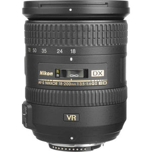 Nikon 18-200mm f/3.5-5.6G AF-S ED VR II Nikkor Telephoto Zoom Lens for Nikon DX-Format Digital SLR Cameras Nikon