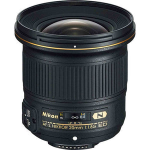 Nikon AF-S NIKKOR 20mm f/1.8G ED Lens