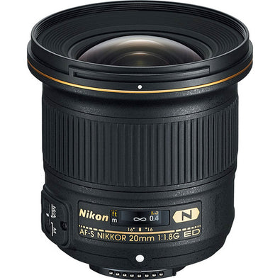 Nikon AF-S NIKKOR 20mm f/1.8G ED Lens