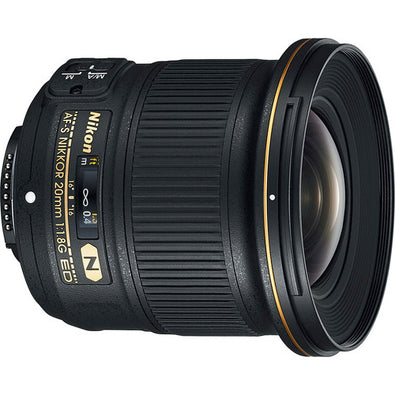Nikon AF-S NIKKOR 20mm f/1.8G ED Lens