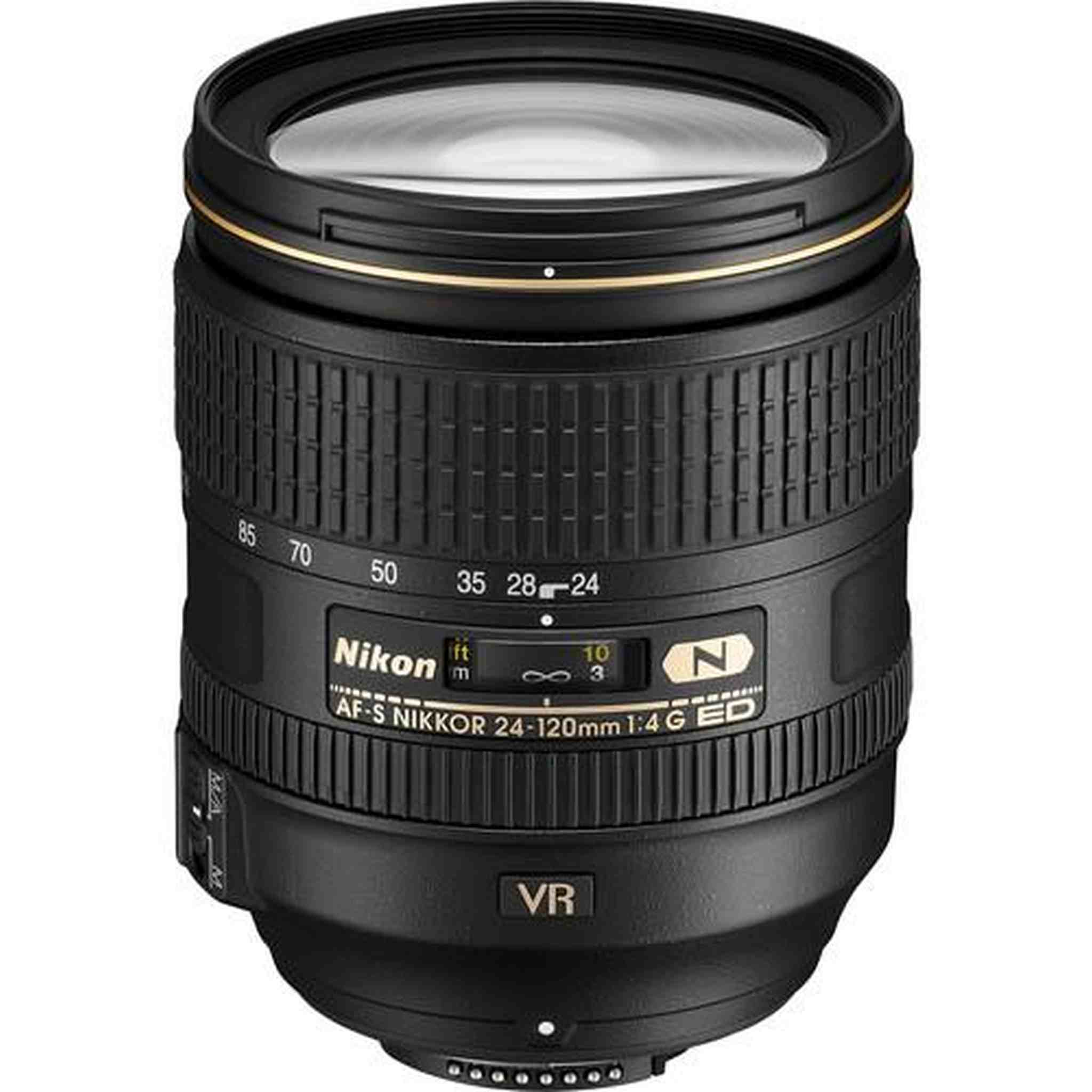 Nikon AF-S FX NIKKOR 24-120mm f/4G ED Vibration Reduction Zoom Lens with Auto Focus for Nikon DSLR Cameras International Model Nikon