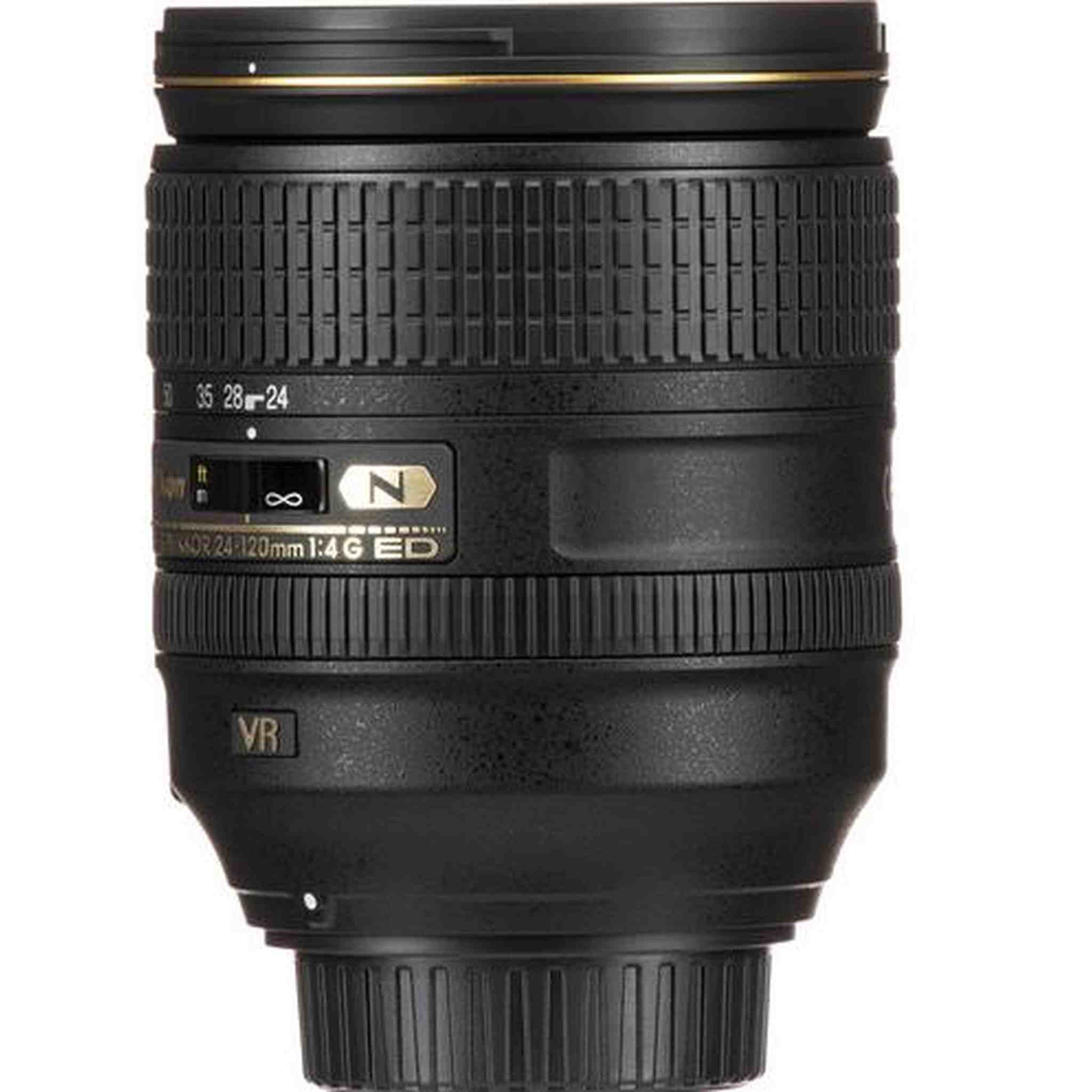 Nikon AF-S FX NIKKOR 24-120mm f/4G ED Vibration Reduction Zoom Lens with Auto Focus for Nikon DSLR Cameras International Model Nikon