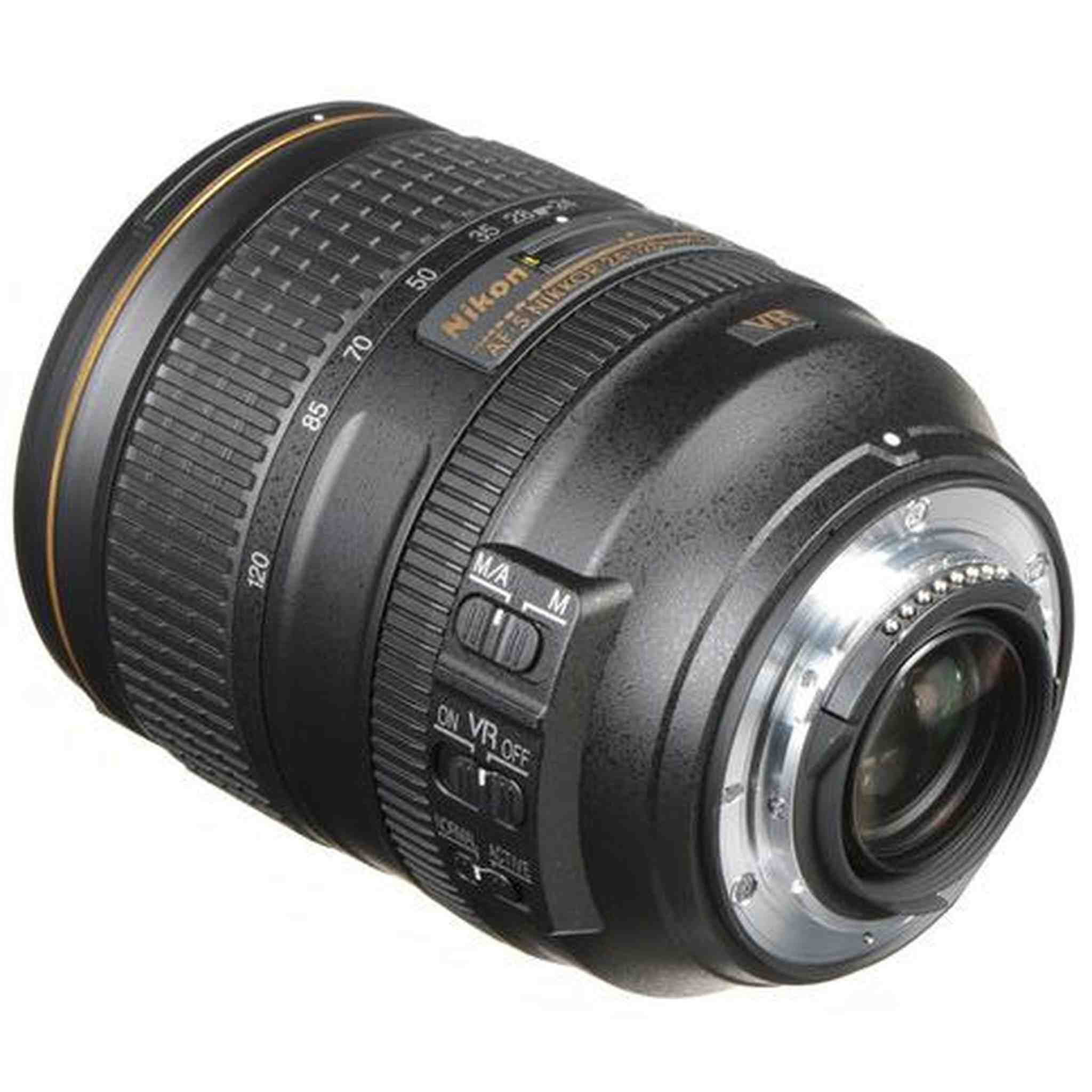 Nikon AF-S FX NIKKOR 24-120mm f/4G ED Vibration Reduction Zoom Lens with Auto Focus for Nikon DSLR Cameras International Model Nikon