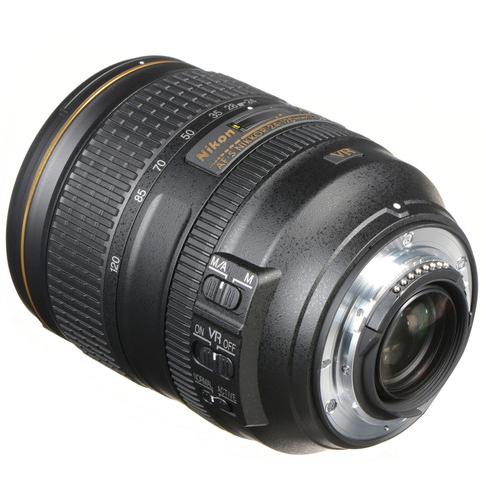 Nikon AF-S FX NIKKOR 24-120mm f/4G ED Vibration Reduction Zoom Lens with Auto Focus for Nikon DSLR Cameras International Model