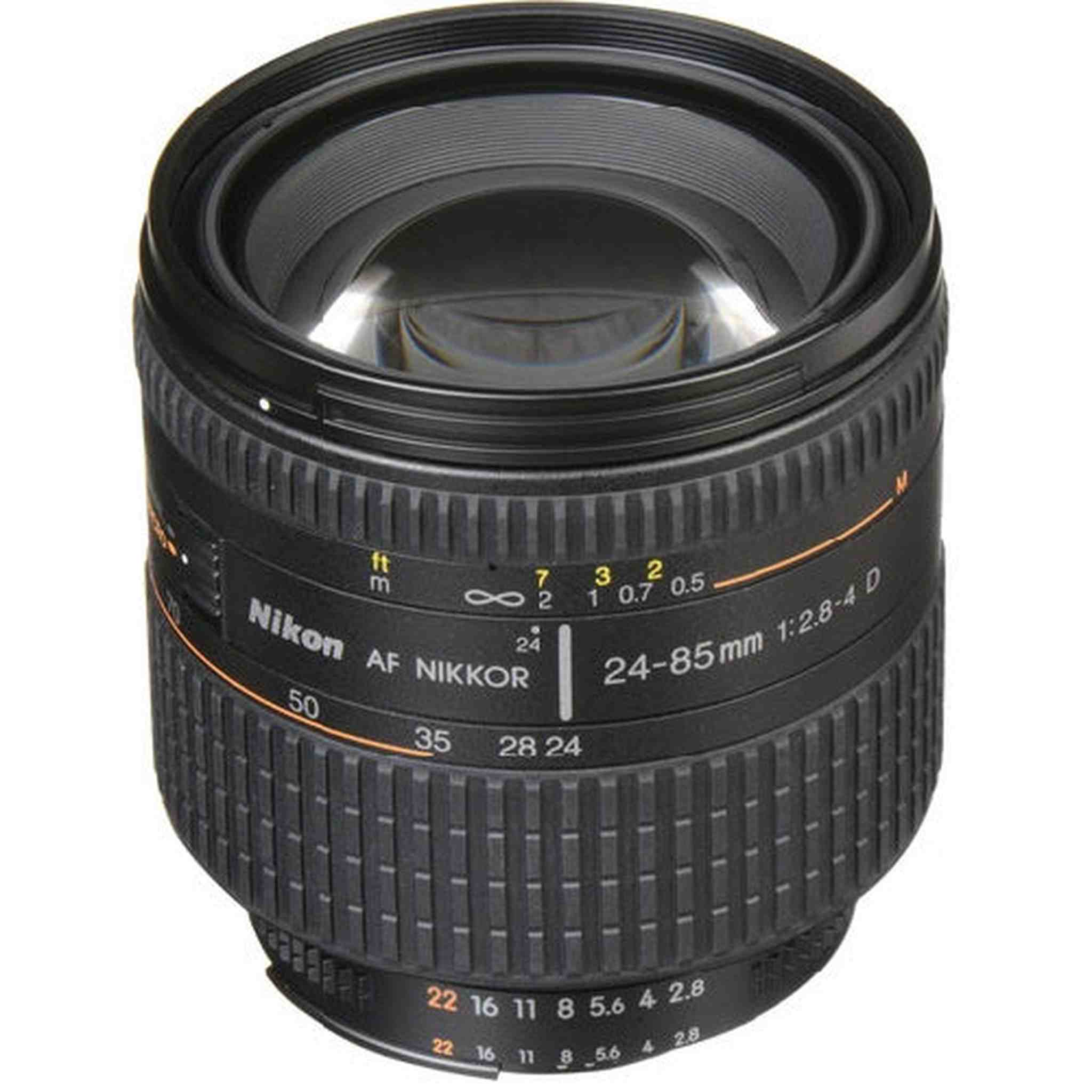 Nikon 24-85mm f/2.8-4 IF AF-D Nikkor Lens with Hood - International Version No Warranty Nikon