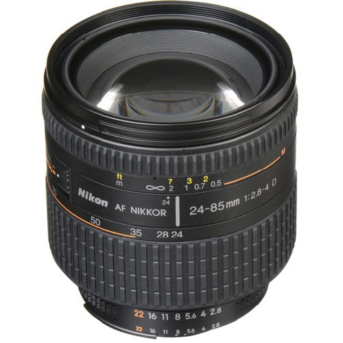 Nikon 24-85mm f/2.8-4 IF AF-D Nikkor Lens with Hood - International Version No Warranty