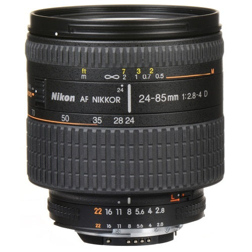 Nikon 24-85mm f/2.8-4 IF AF-D Nikkor Lens with Hood - International Version No Warranty