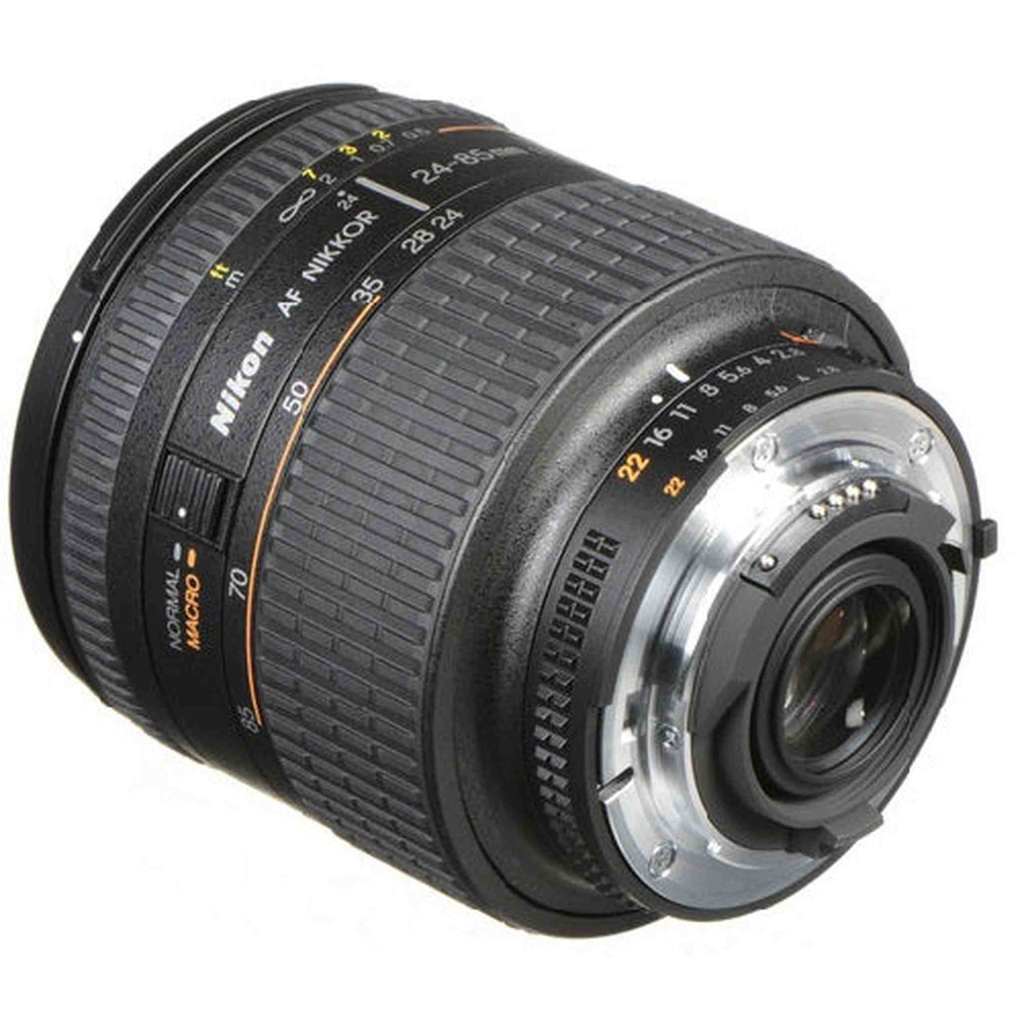 Nikon 24-85mm f/2.8-4 IF AF-D Nikkor Lens with Hood - International Version No Warranty Nikon