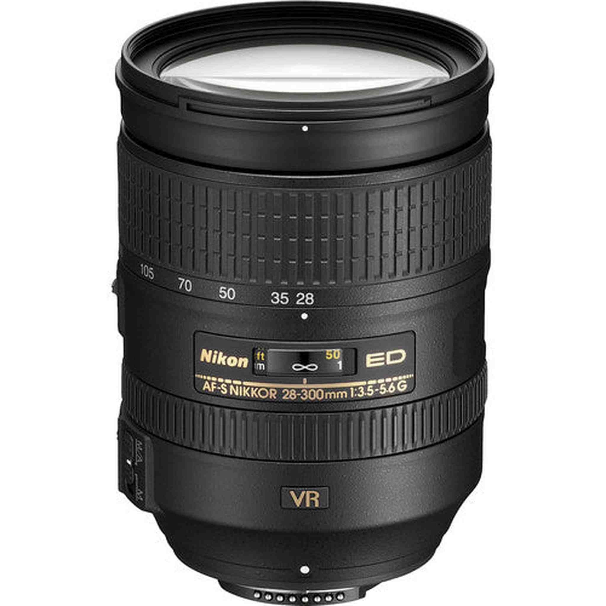 Nikon AF-S FX NIKKOR 28-300mm f/3.5-5.6G ED Vibration Reduction Zoom Lens with Auto Focus for Nikon DSLR Cameras