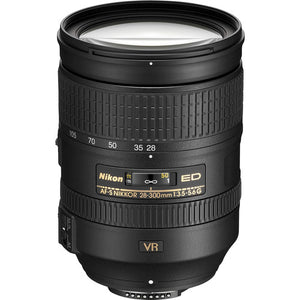 Nikon AF-S FX NIKKOR 28-300mm f/3.5-5.6G ED Vibration Reduction Zoom Lens with Auto Focus for Nikon DSLR Cameras
