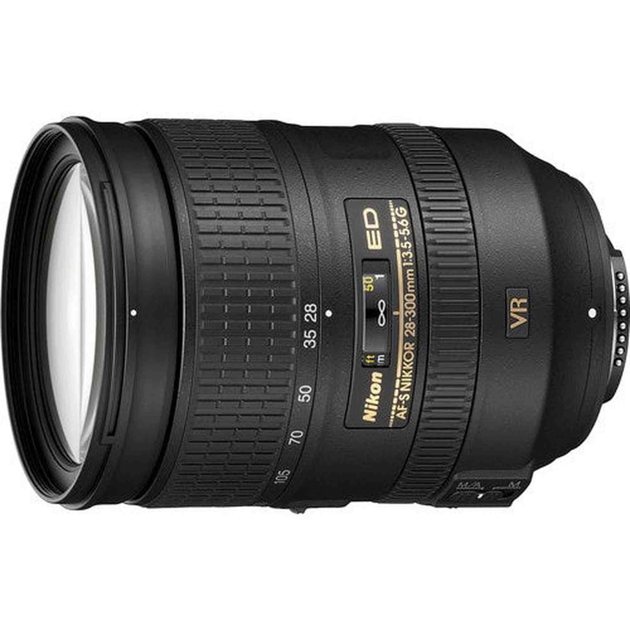 Nikon AF-S FX NIKKOR 28-300mm f/3.5-5.6G ED Vibration Reduction Zoom Lens with Auto Focus for Nikon DSLR Cameras
