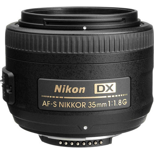 Nikon AF-S DX NIKKOR 35mm f/1.8G Lens with Auto Focus for Nikon DSLR Cameras
