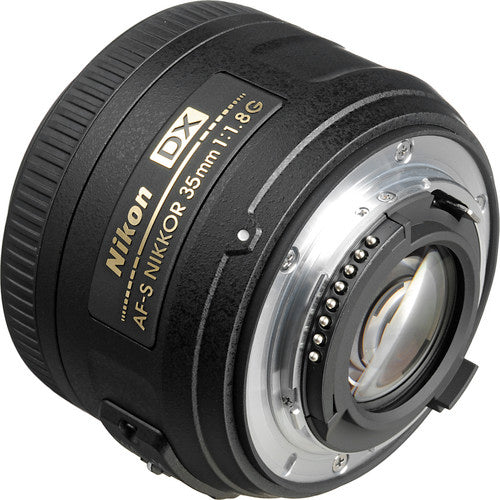 Nikon AF-S DX NIKKOR 35mm f/1.8G Lens with Auto Focus for Nikon DSLR Cameras