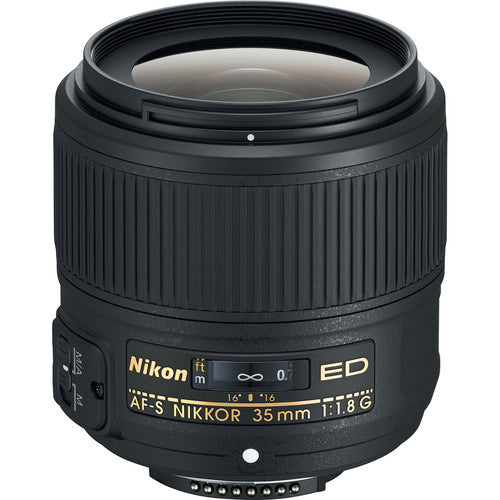 Nikon 35mm f/1.8G ED AF-S FX NIKKOR Lens