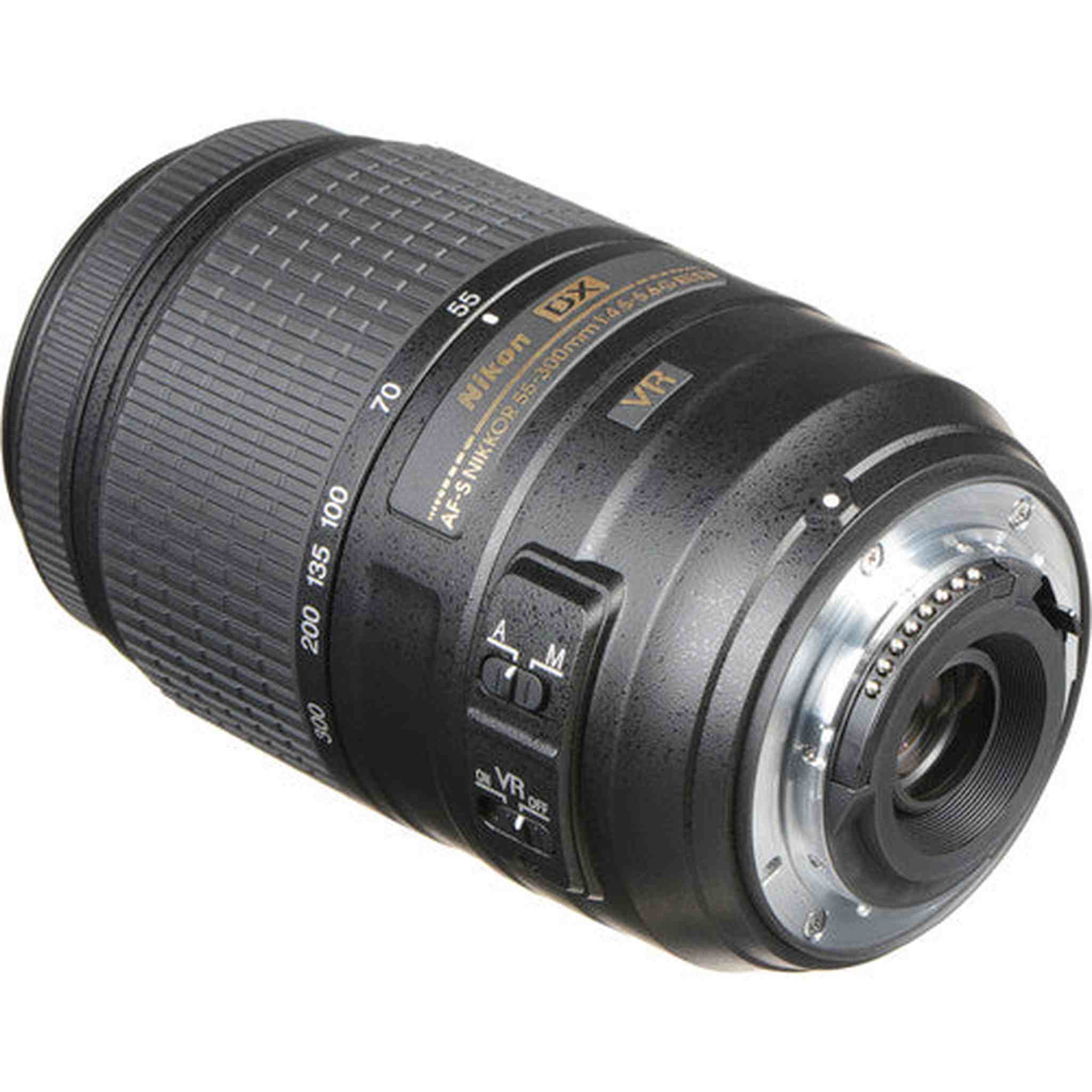 Nikon AF-S DX NIKKOR 55-300mm f/4.5-5.6G ED Vibration Reduction Zoom Lens with Auto Focus for Nikon DSLR Cameras Nikon