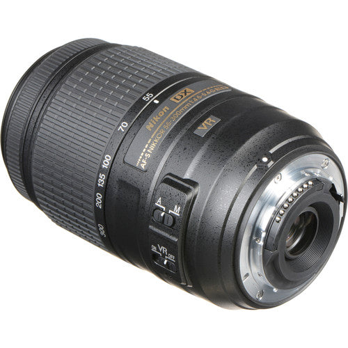 Nikon AF-S DX NIKKOR 55-300mm f/4.5-5.6G ED Vibration Reduction Zoom Lens with Auto Focus for Nikon DSLR Cameras