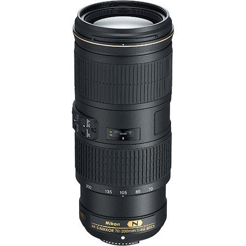 Nikon 70-200mm f/4G ED VR Nikkor Zoom Lens International Version (No warranty)