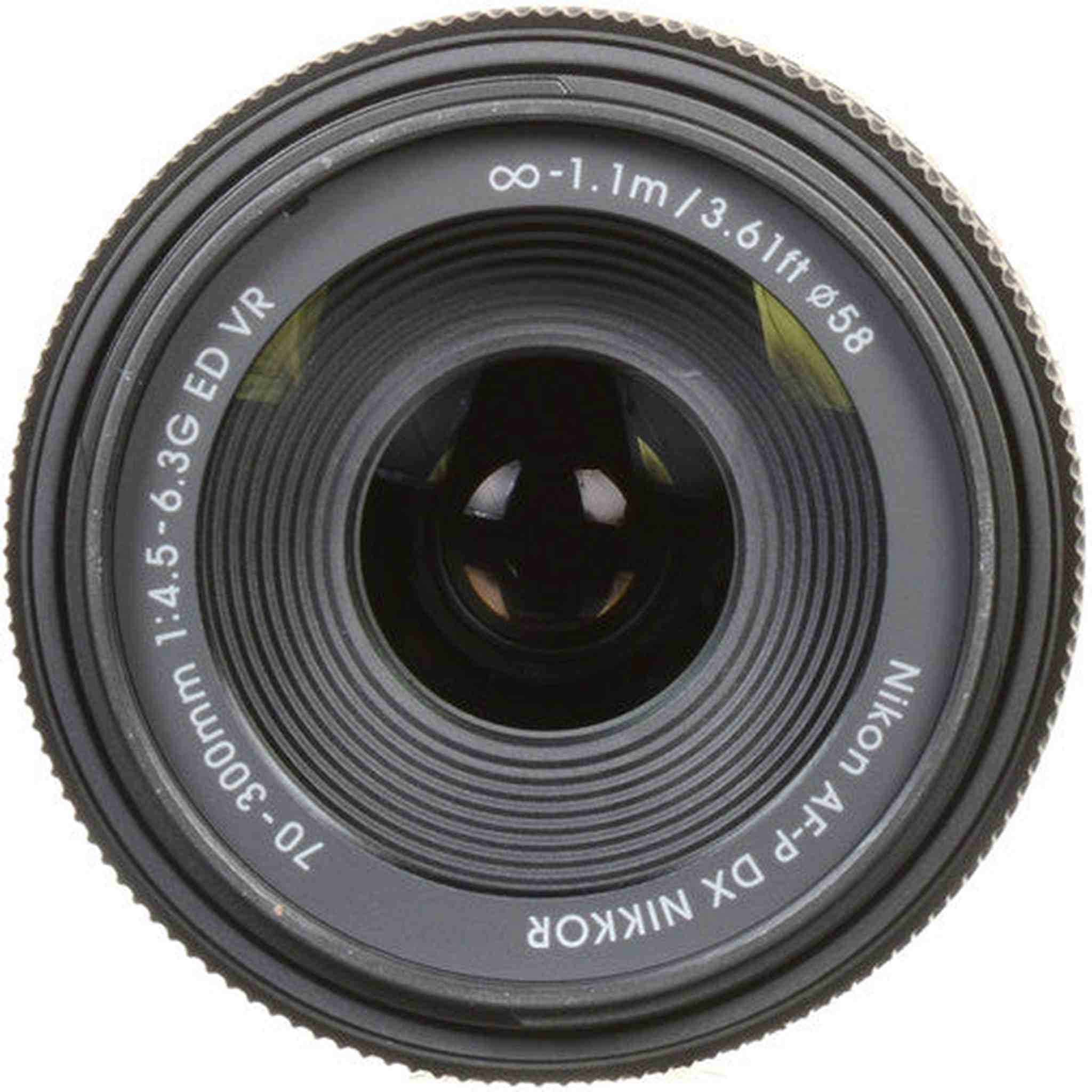 Nikon AF-P DX NIKKOR 70-300mm f/4.5-6.3G ED VR Lens for Nikon DSLR Cameras-International Model Nikon