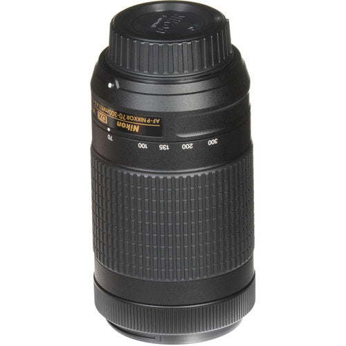 Nikon AF-P DX NIKKOR 70-300mm f/4.5-6.3G ED VR Lens for Nikon DSLR Cameras-International Model