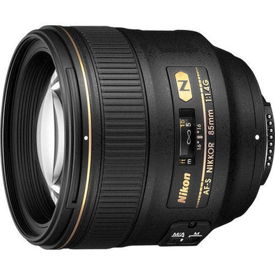 Nikon AF-S FX NIKKOR 85mm f/1.4G Lens with Auto Focus for Nikon DSLR Cameras International Version No warranty