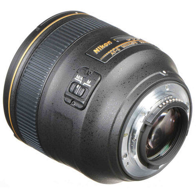 Nikon AF-S FX NIKKOR 85mm f/1.4G Lens with Auto Focus for Nikon DSLR Cameras International Version No warranty