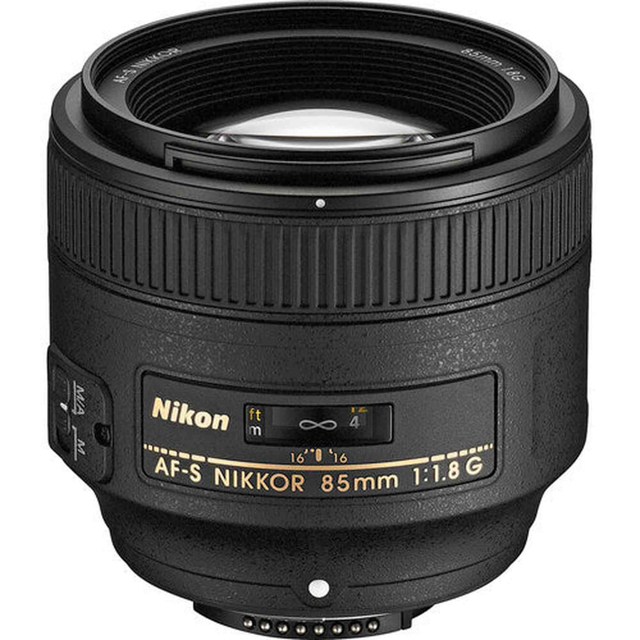Nikon AF S NIKKOR 85mm f/1.8G Fixed Lens with Auto Focus for Nikon DSLR Cameras Certified Refurbished - Reconditioned Nikon